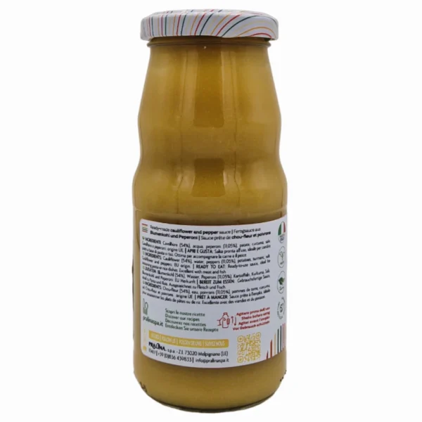 READY-MADE CAULIFLOWER AND PEPPER SAUCE PR.ALI.NA - Image 2