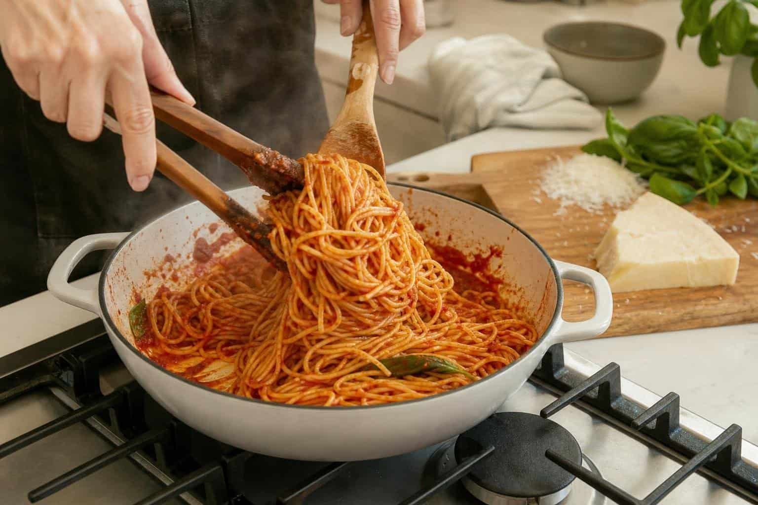How to Make an Authentic Italian Pasta Dinner with Mancini