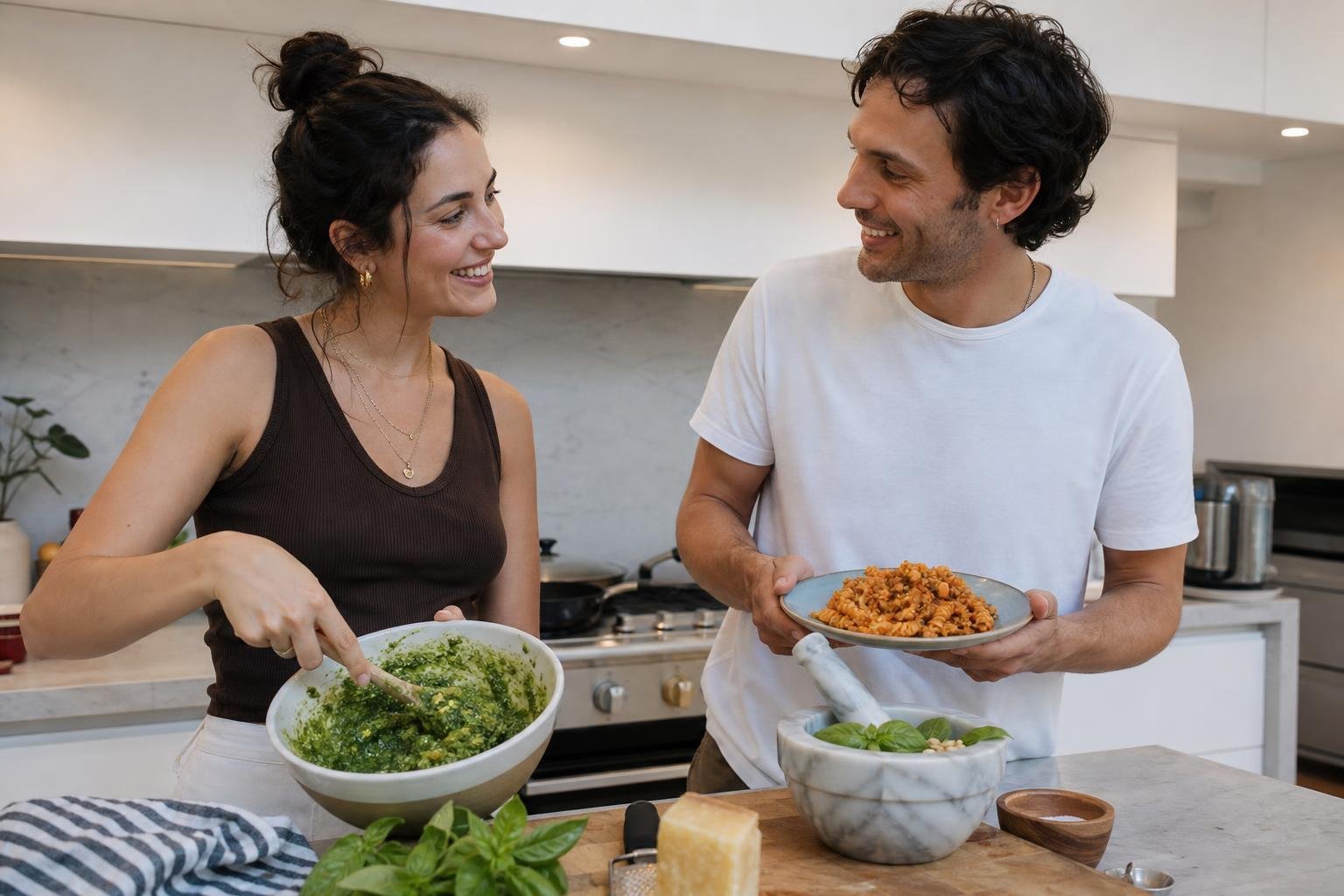 Pesto Pasta Italian Recipe: Genovese, Calabrese & Tips